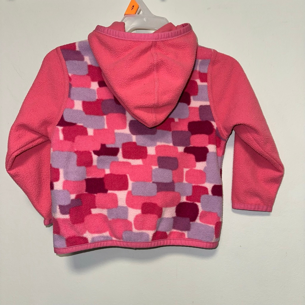 Girls The North Face Fleece Jacket 6-12M Pink Full Zip - Picture 8 of 9